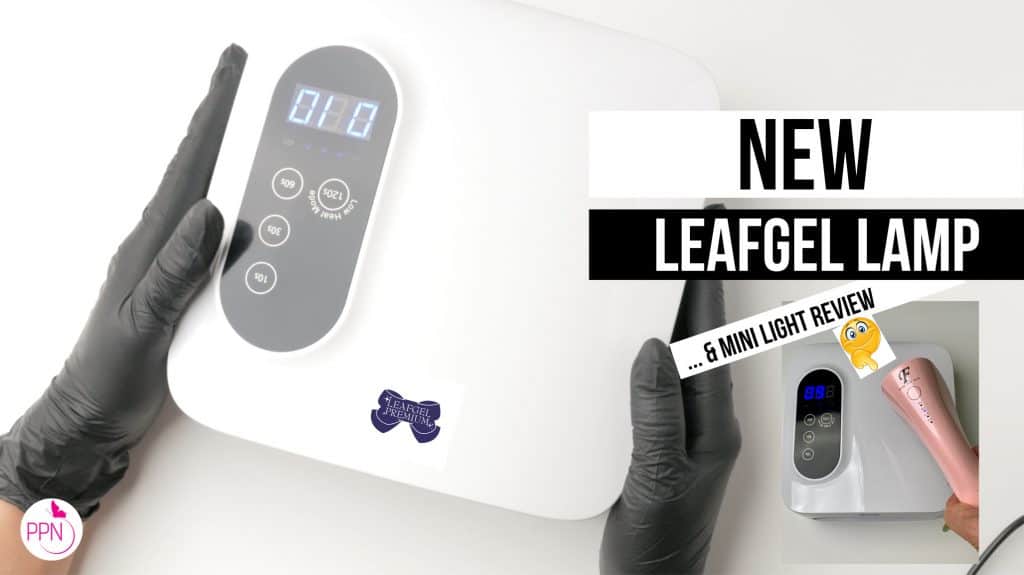 The New Leafgel Curing Unit for Gel Nails | Cordless and Dual Wave (UVLED)