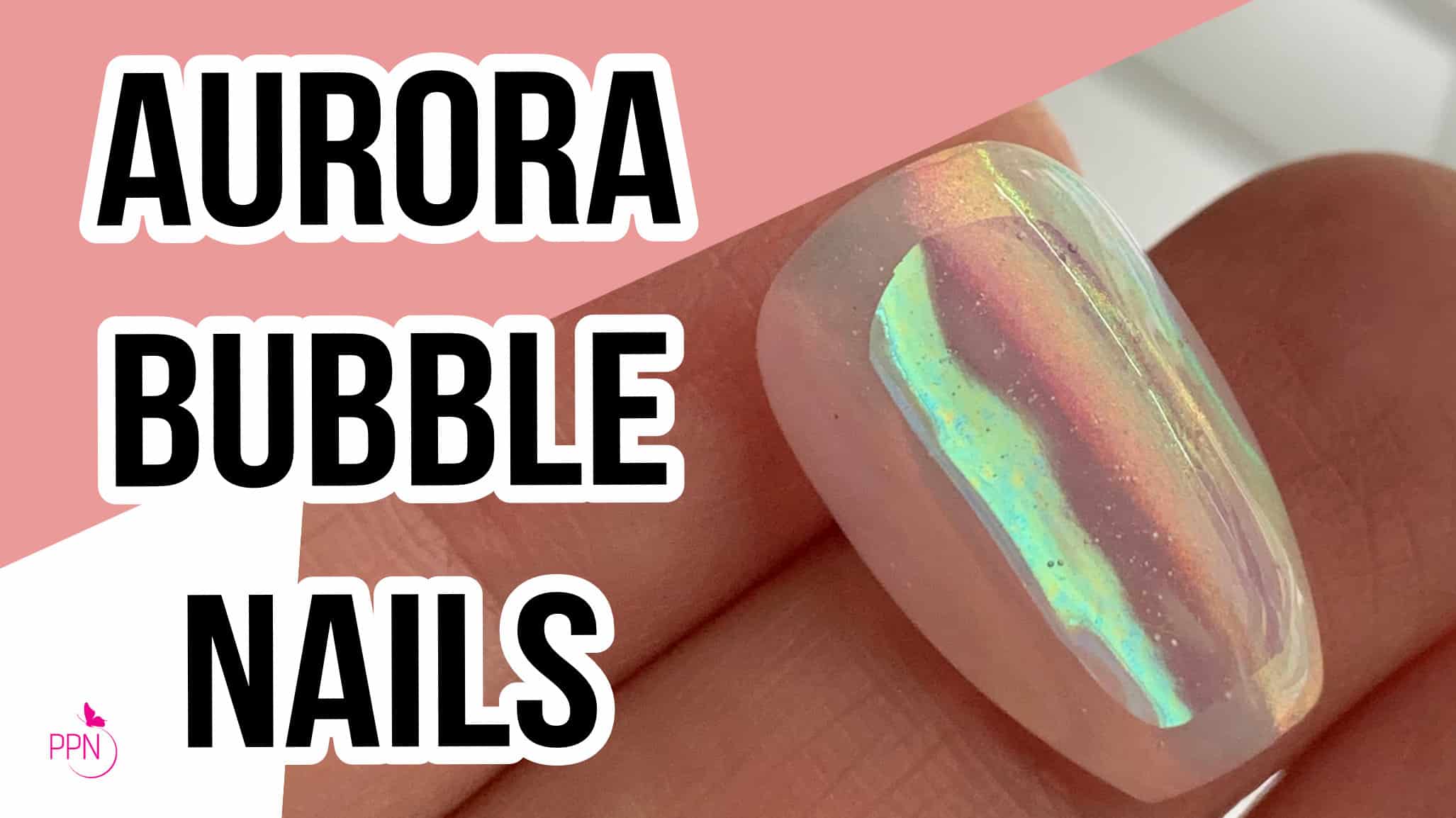 8. Water Bubble Nail Art Tutorial for Short Nails - wide 3