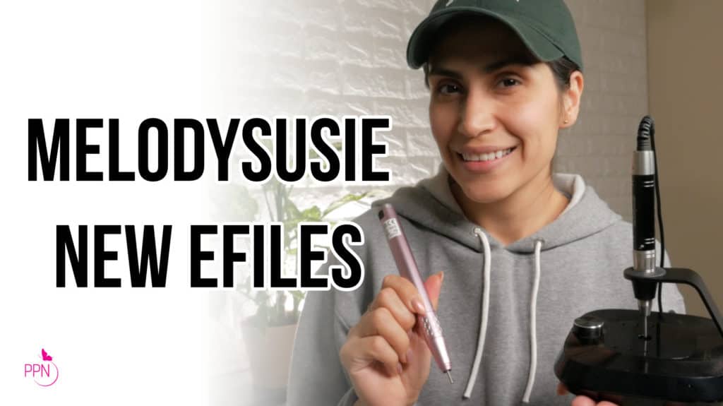 How to Efile Nails with Melodysusie’s New Atena and Kanon Portable Efile Machines | Unboxing & First Impressions