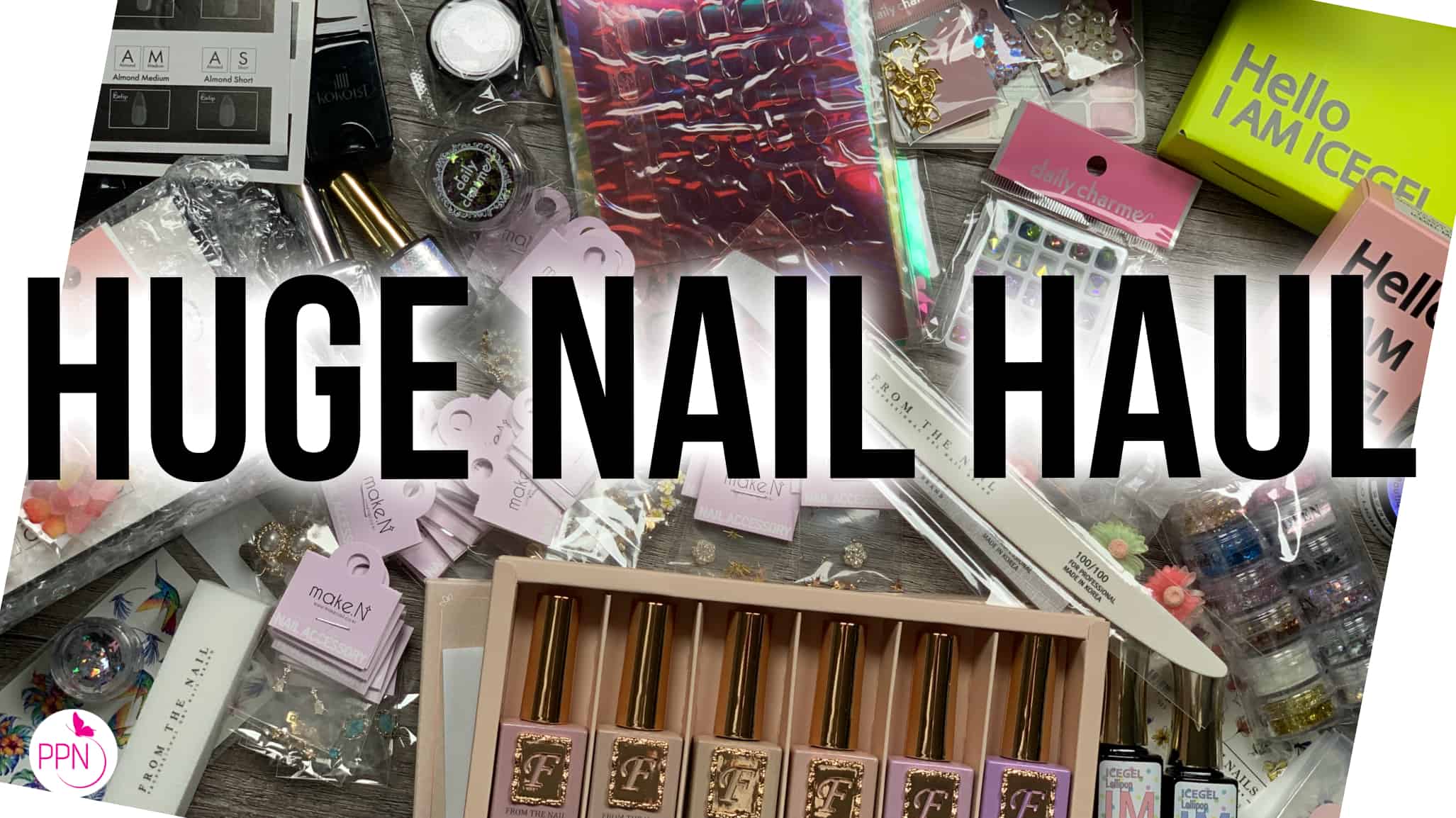 My Nail Mall haul! Currently in South Korea 🥰 : r/DIYGelNails