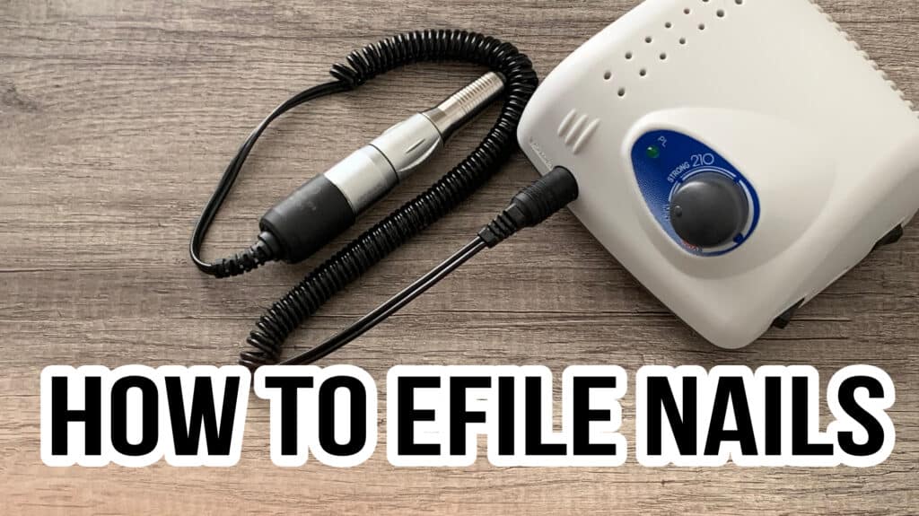 What do you need an efile for? What is an efile for nails?